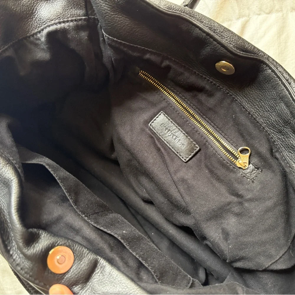 See By Chloe Black, Blush & Pink Leather Tote Bag
